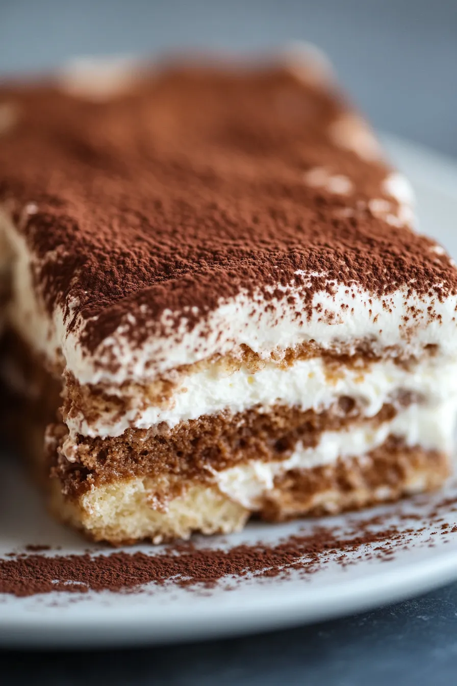 Nutella Swirl Tiramisu-creaminess-detail