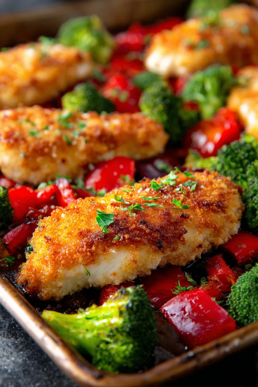 Parmesan Chicken-crispy crust