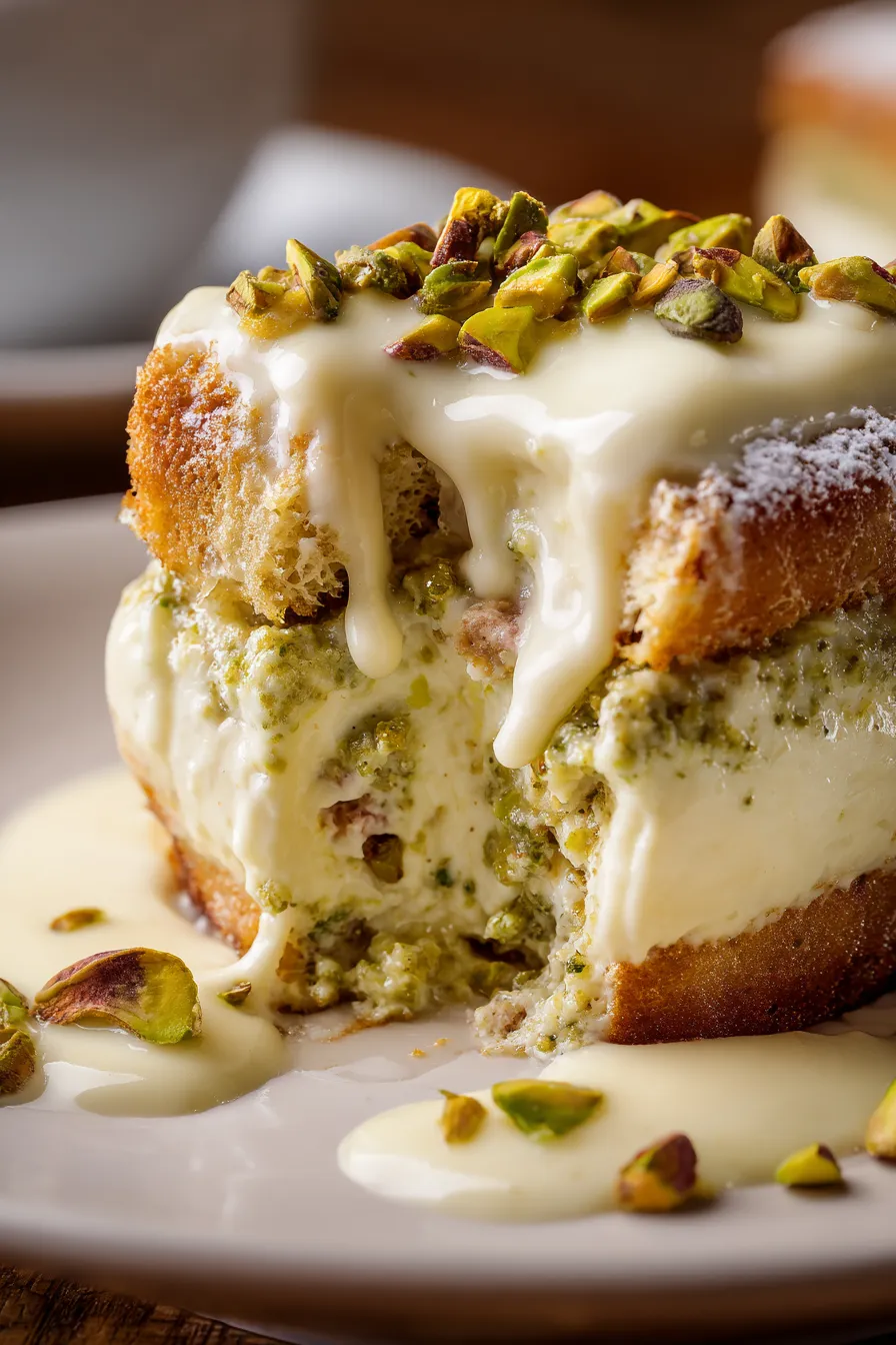 Pistachio Mascarpone Cream texture