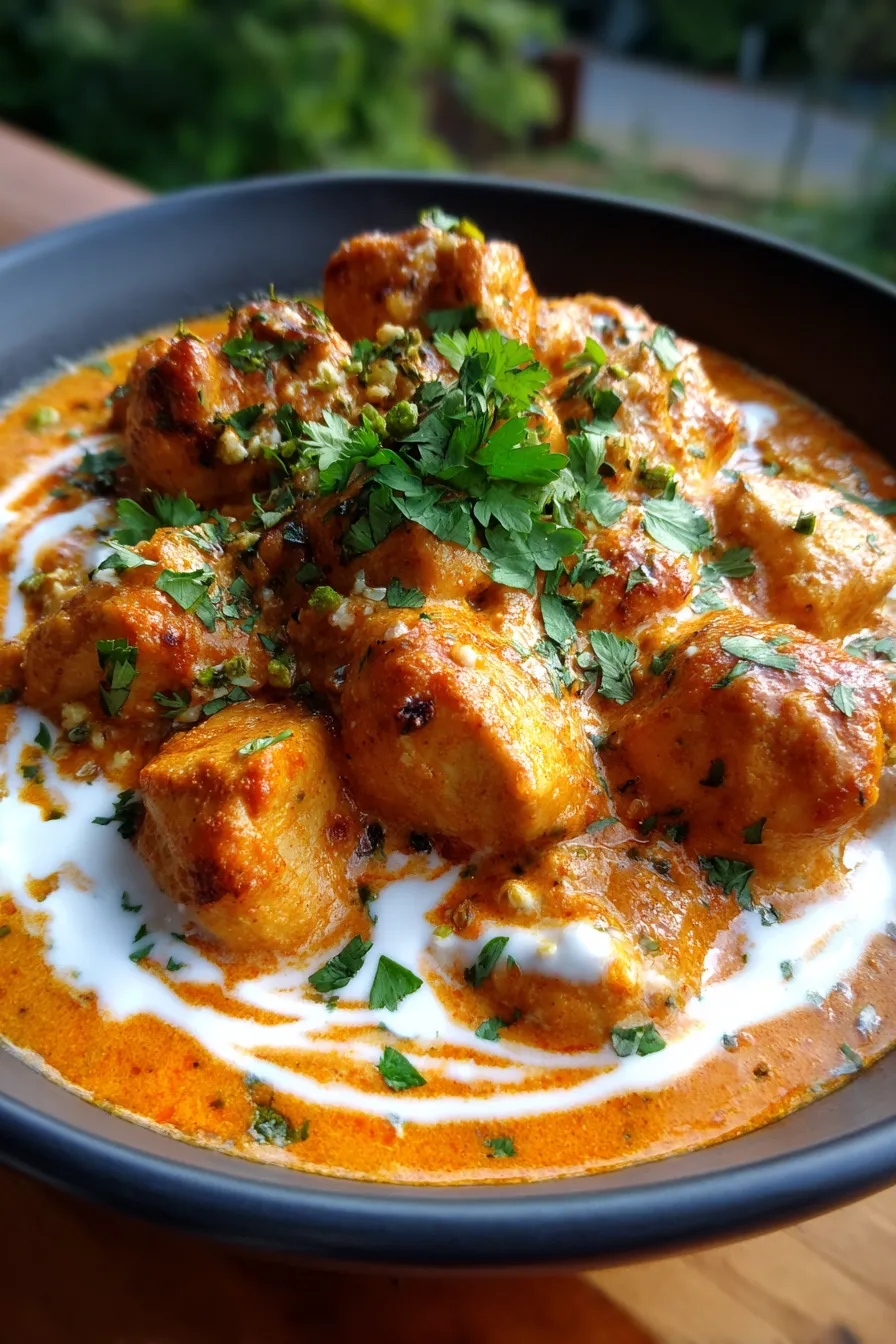 Quick Homemade Butter Chicken (Better Than Takeout)-texture-closeup