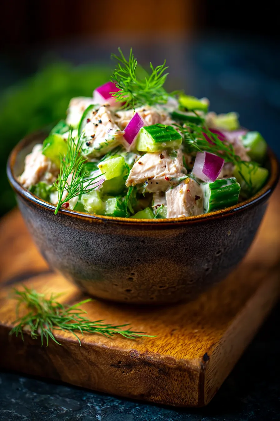 Ranch Tuna Salad texture