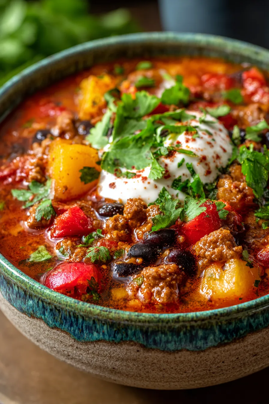 Spicy Peach Salsa Chili-texture-closeup