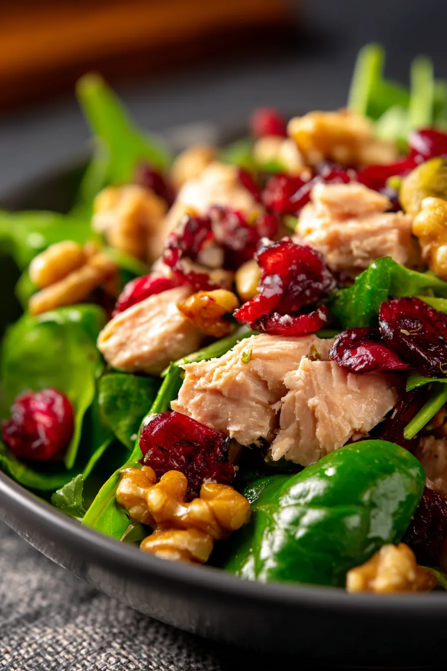 Tuna Salad with Cranberries & Walnuts-ingredients-fresh