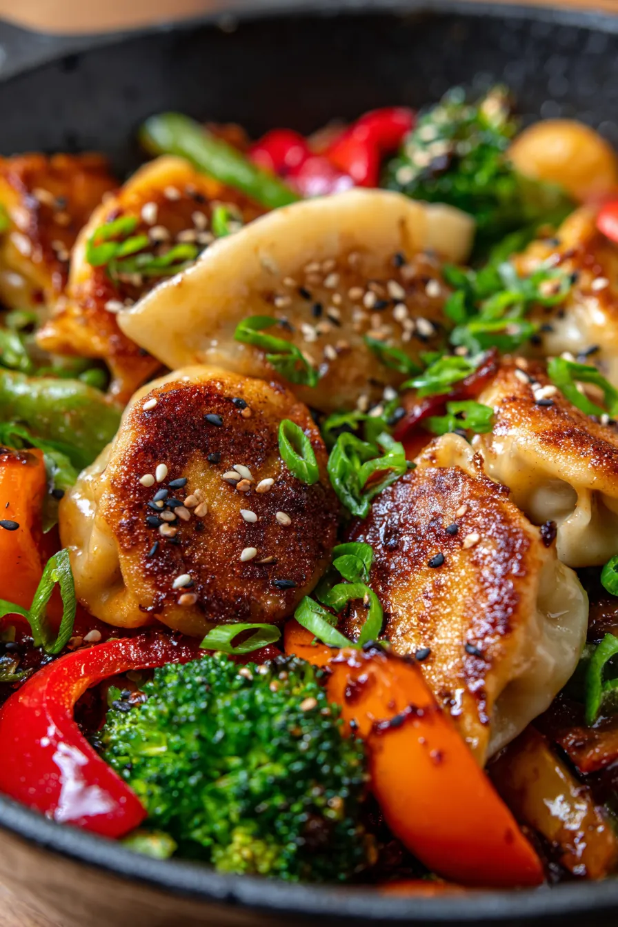 Asian Stir Fry-sauce-garnish