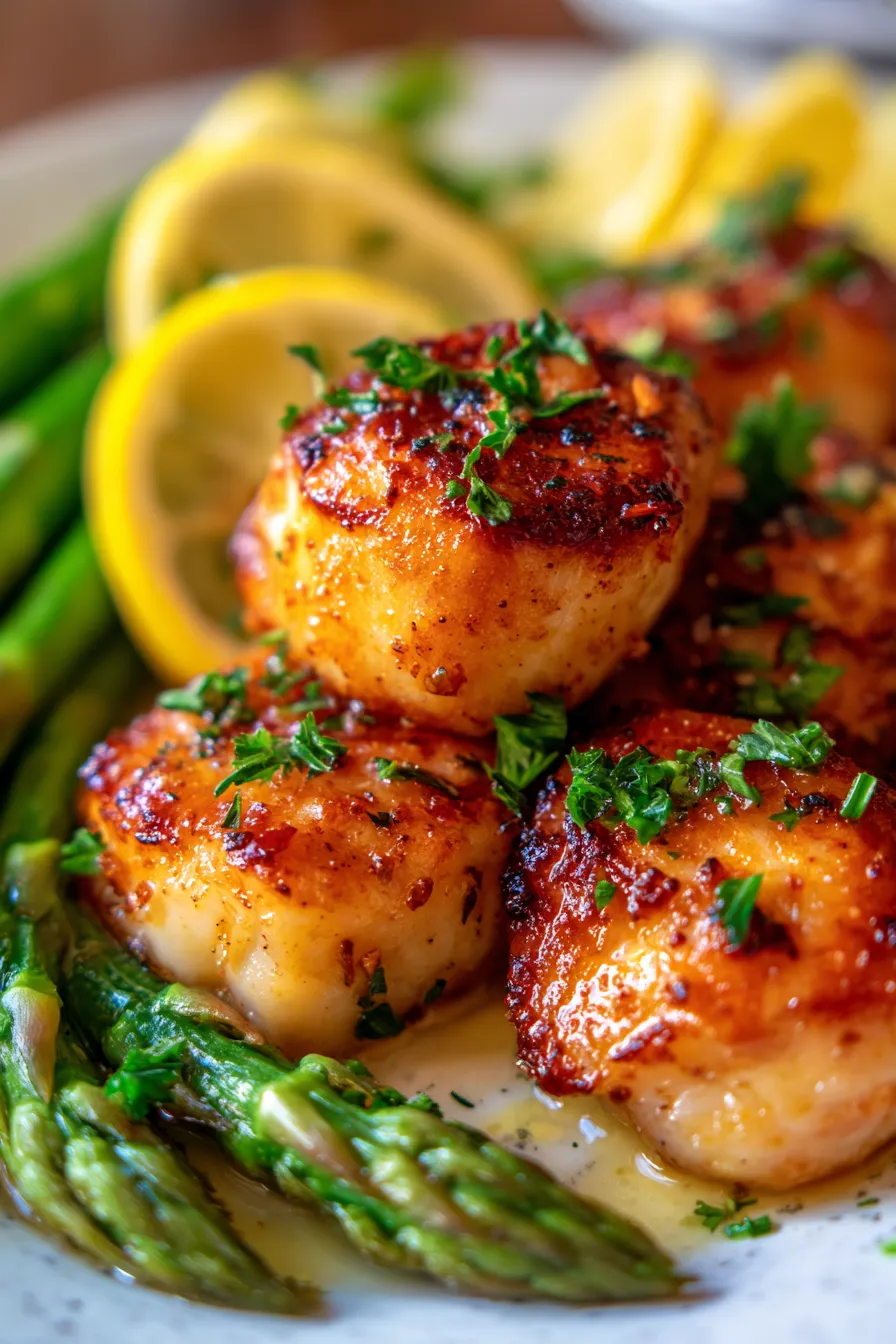 Baked Chicken Bites with Asparagus-prep-ingredients-fresh