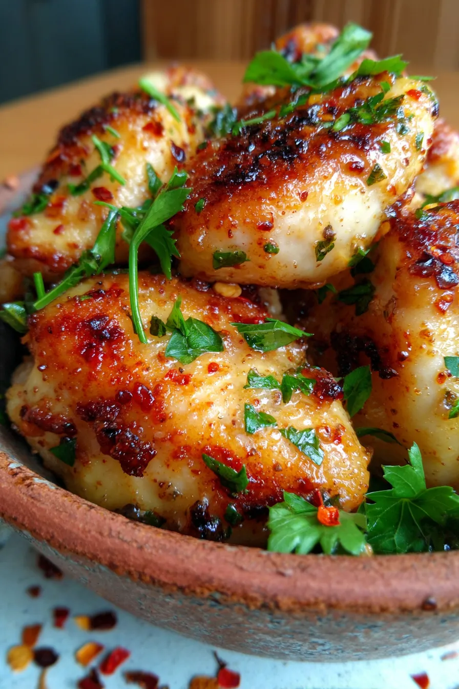 Baked Chicken-finished-platter