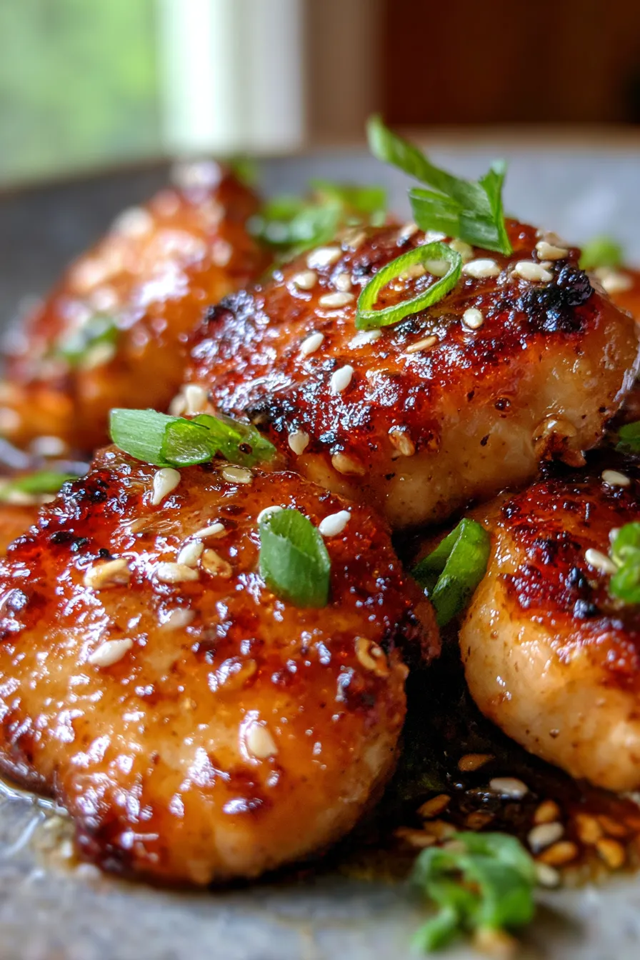 Baked Honey Sesame Chicken-texture-tender