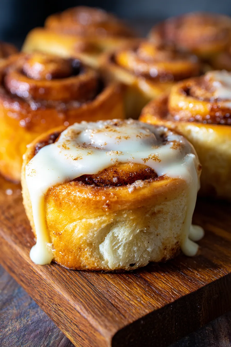 Bakery-Style Homemade Cinnamon Rolls-dough rolling-process