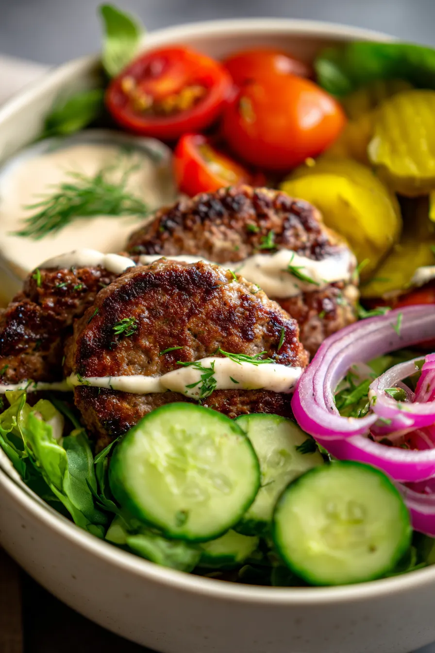 Burger Bowls for a Quick & Healthy Dinner-vibrant-texture