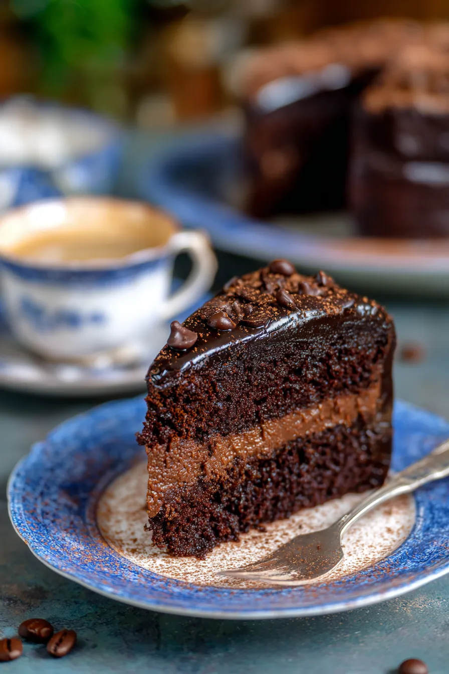 Chocolate Heaven Cake-texture-moist