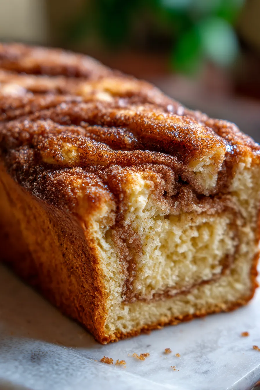 Cinnamon Sugar Donut Bread-texture