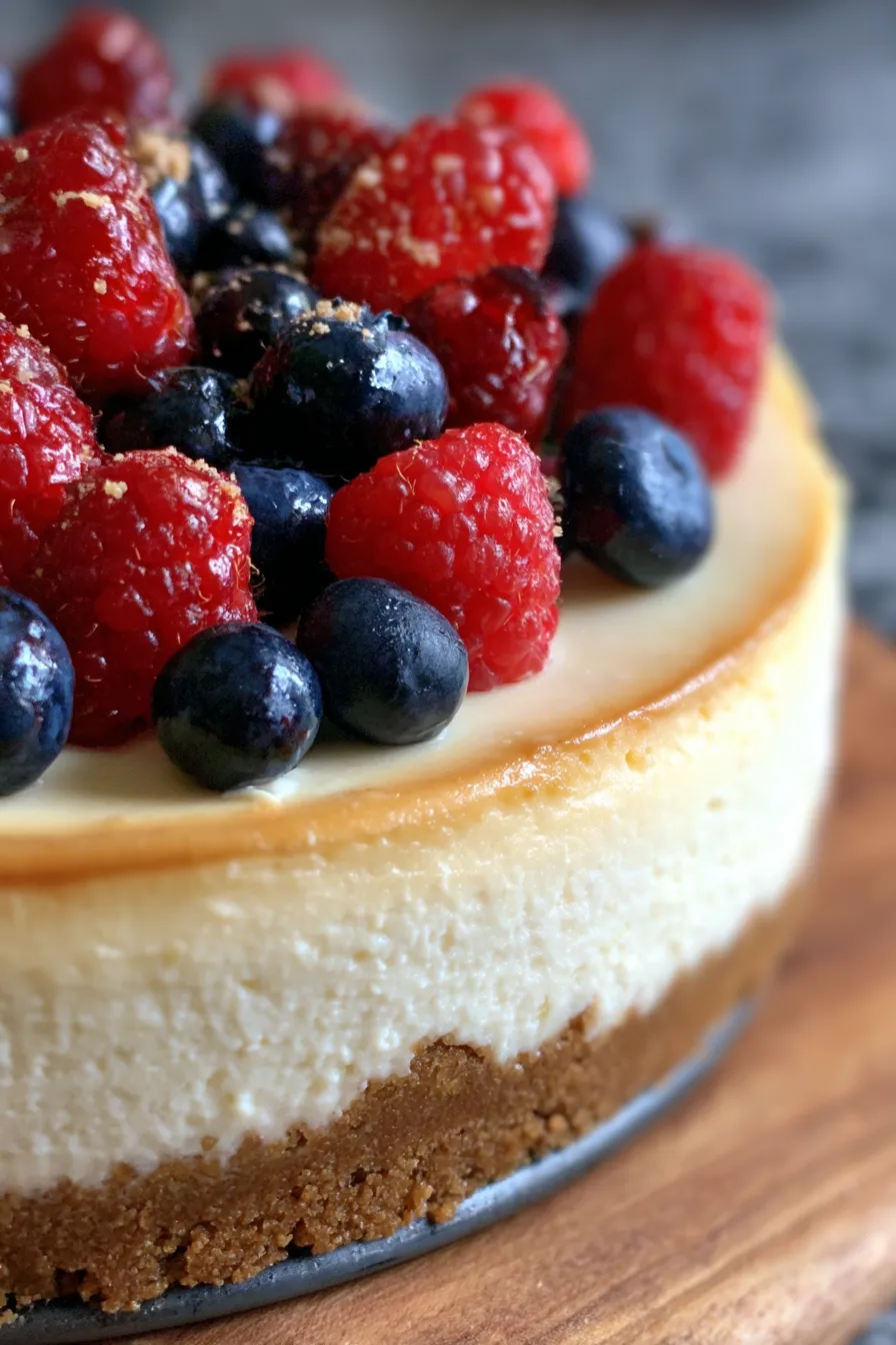 Classic New York Cheesecake (Ultra Creamy) - water bath - process