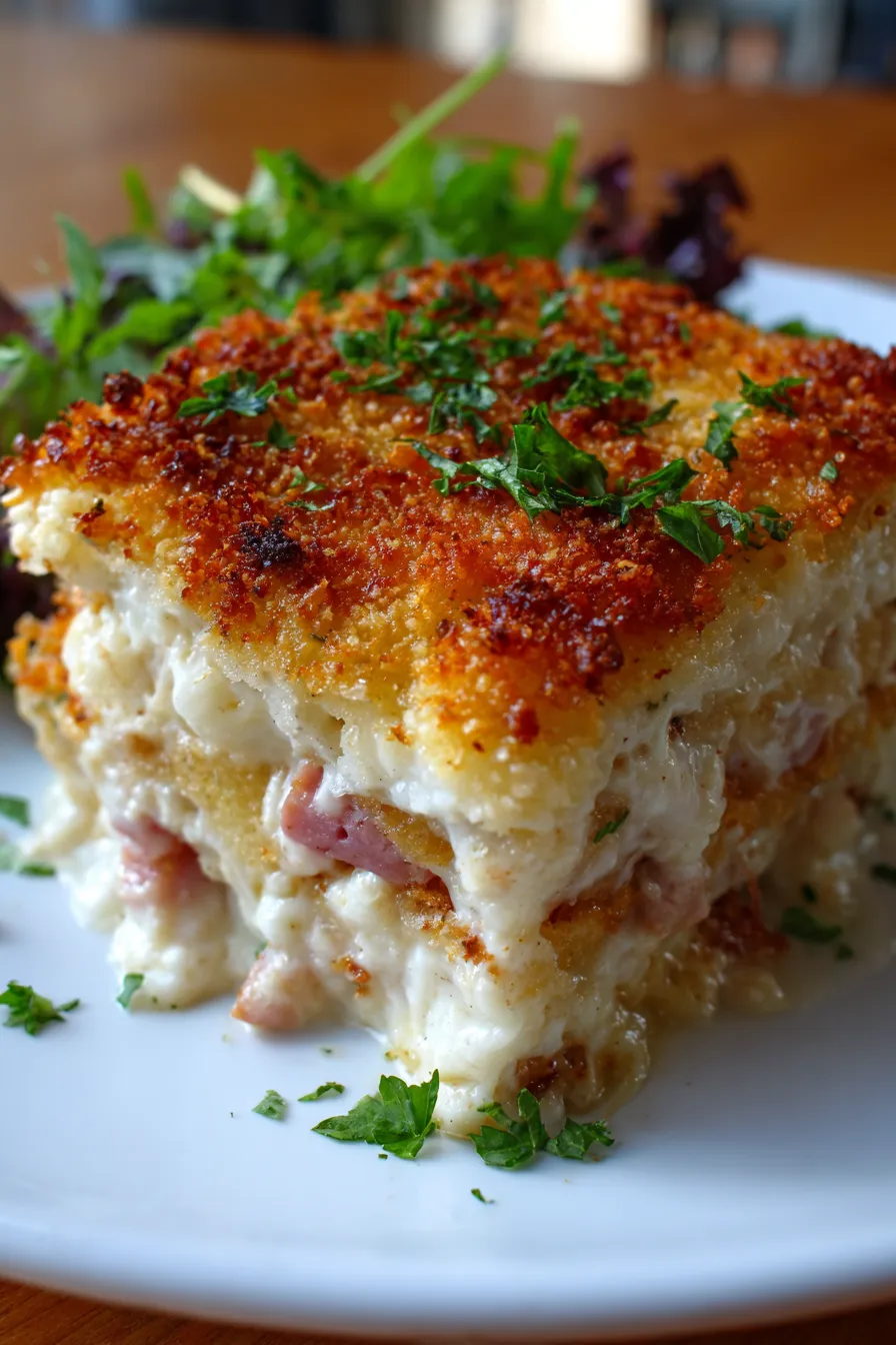 comfort food dinner overhead