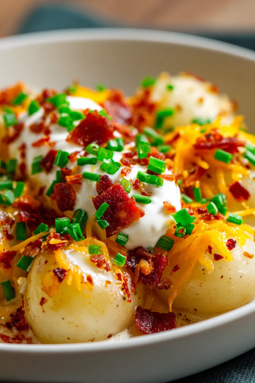 comfort food onion bowl overhead