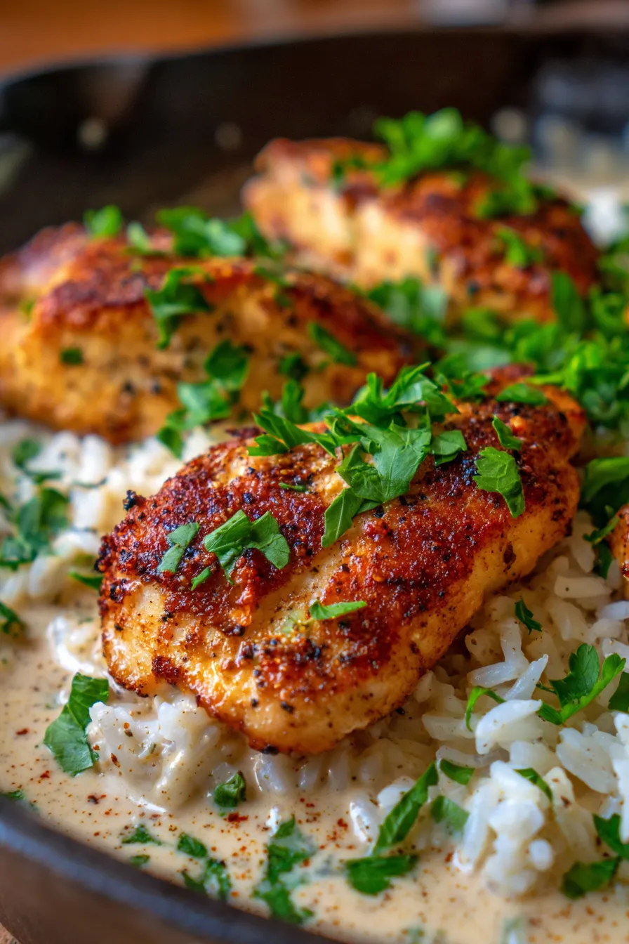 creamy parmesan chicken texture