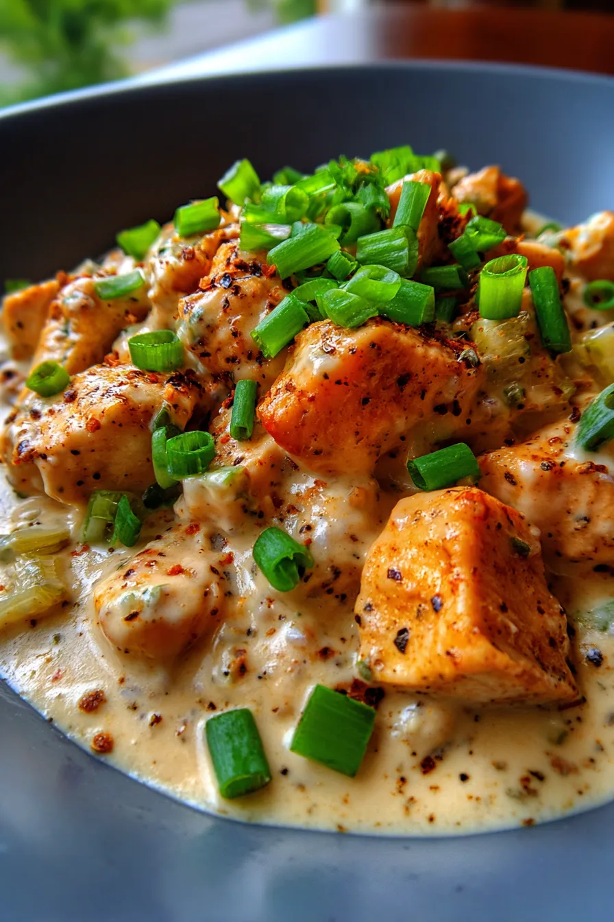 Creamy Ranch Chicken Crockpot Recipe for Easy Dinners-texture-closeup