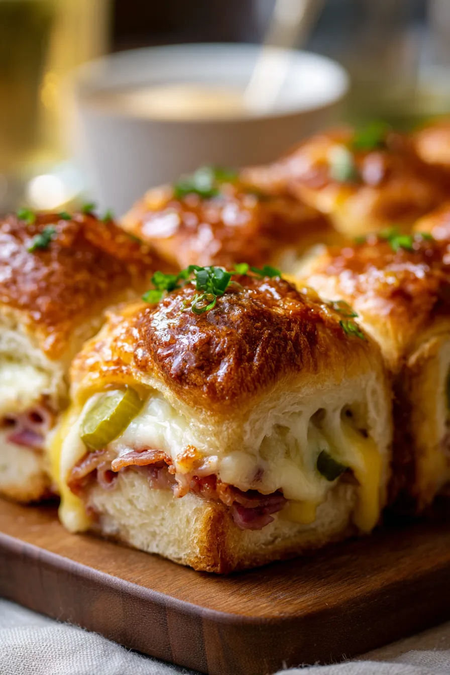 Cuban Inspired Pull-Apart Sliders-ingredients-assembly