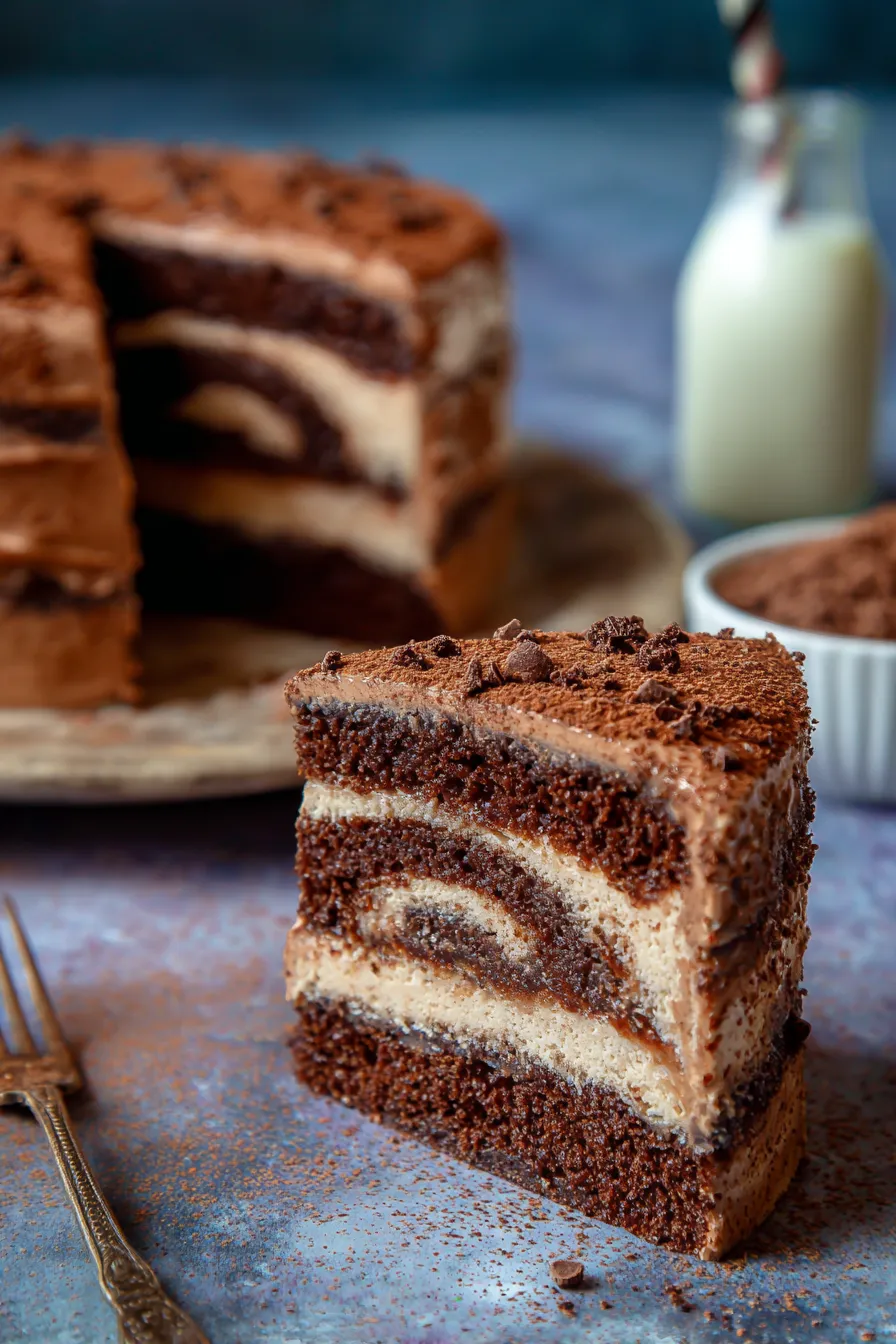 Decadent Chocolate Cake-texture-moist