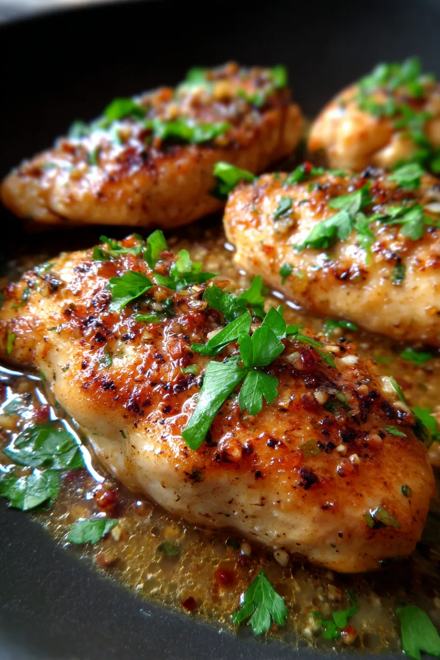 Garlic Butter Chicken Skillet for Quick Family Meals-ingredients-prep