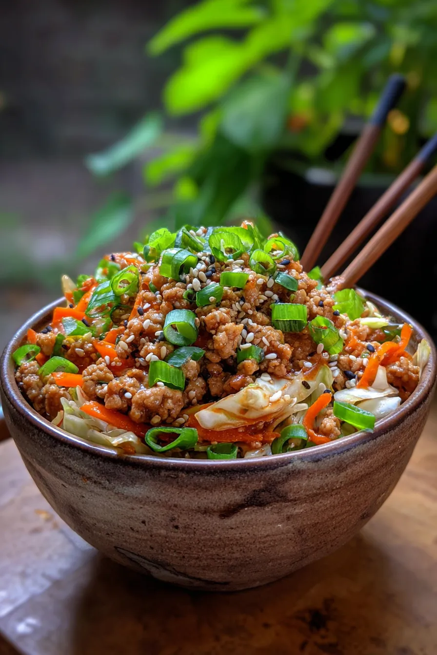 Healthy Chicken Bowls-family style-serving