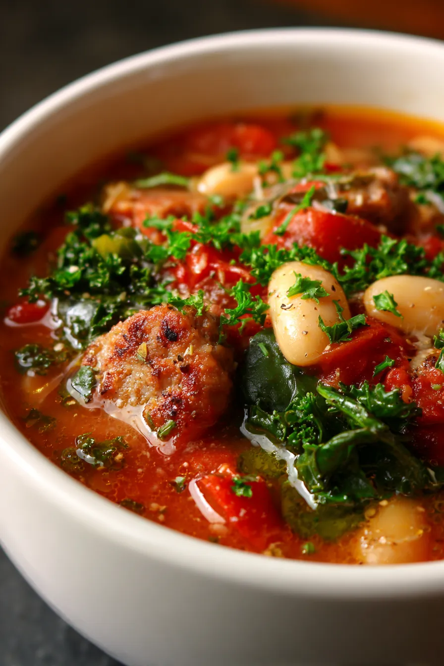 Hearty Sausage Soup for Cozy Family Dinners-ingredients-prep