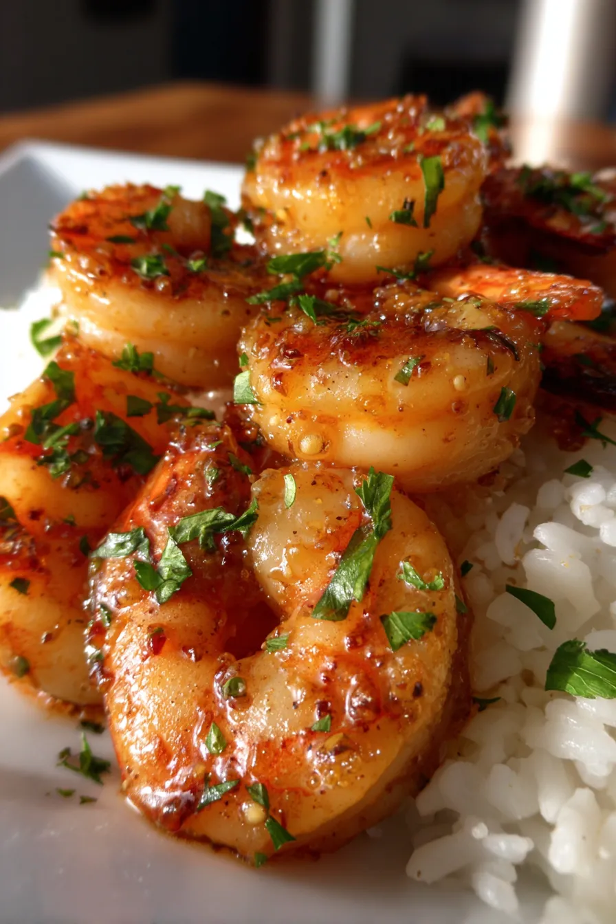 High-Protein Honey Garlic Shrimp in 30 Minutes-ingredients-mise-en-place