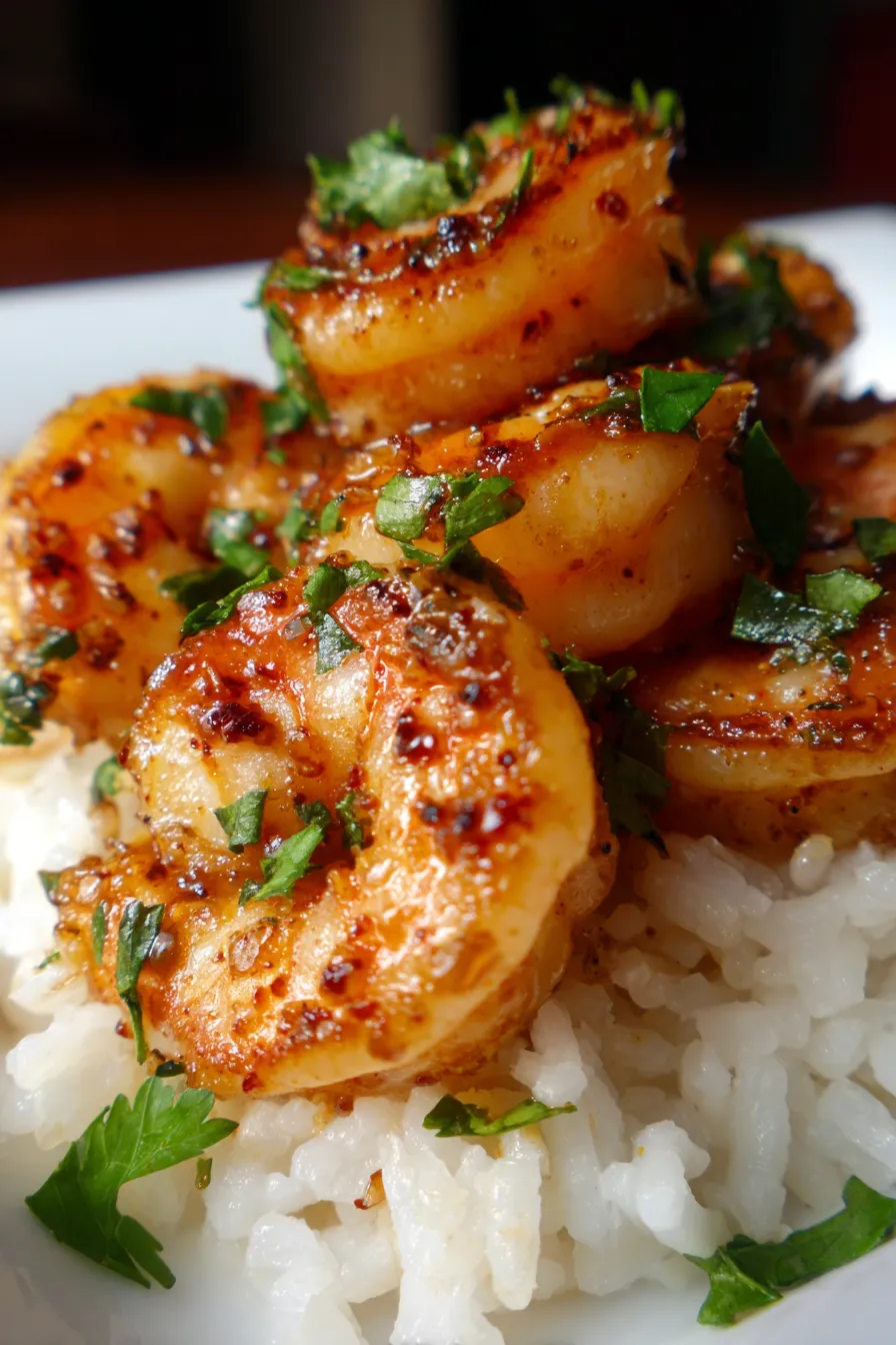 High-Protein Honey Garlic Shrimp in 30 Minutes-serving-suggestion