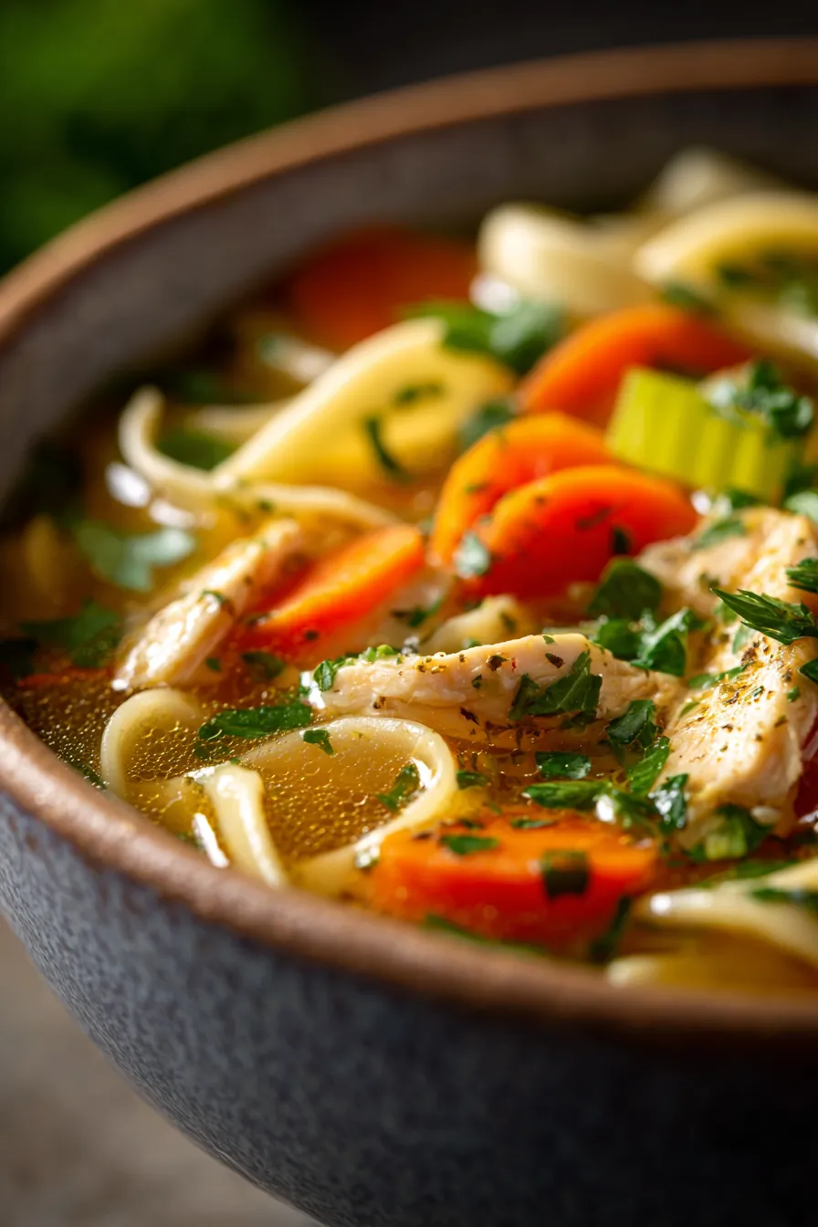 Homemade Soup-serving-comfort