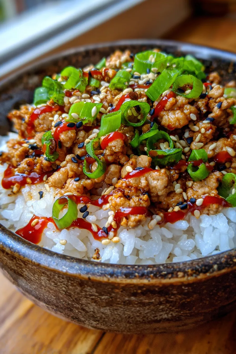 Homemade Teriyaki Rice Meal