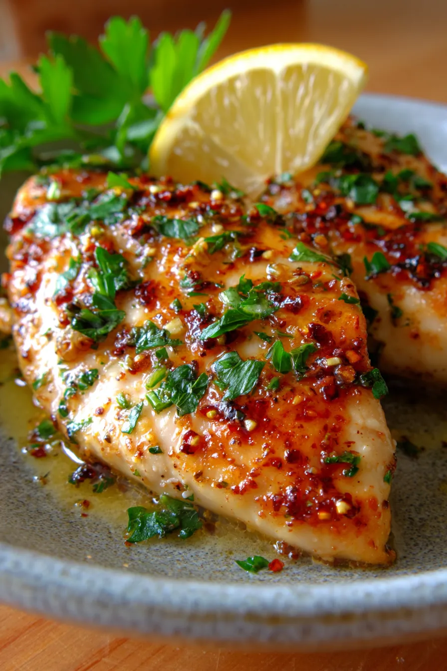 Juicy Garlic Chicken Recipe for Simple Family Meals-serving-suggestion