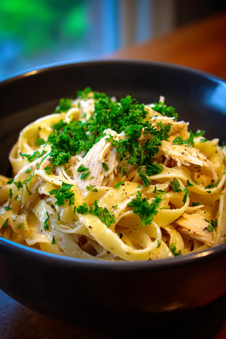 simple chicken pasta dish