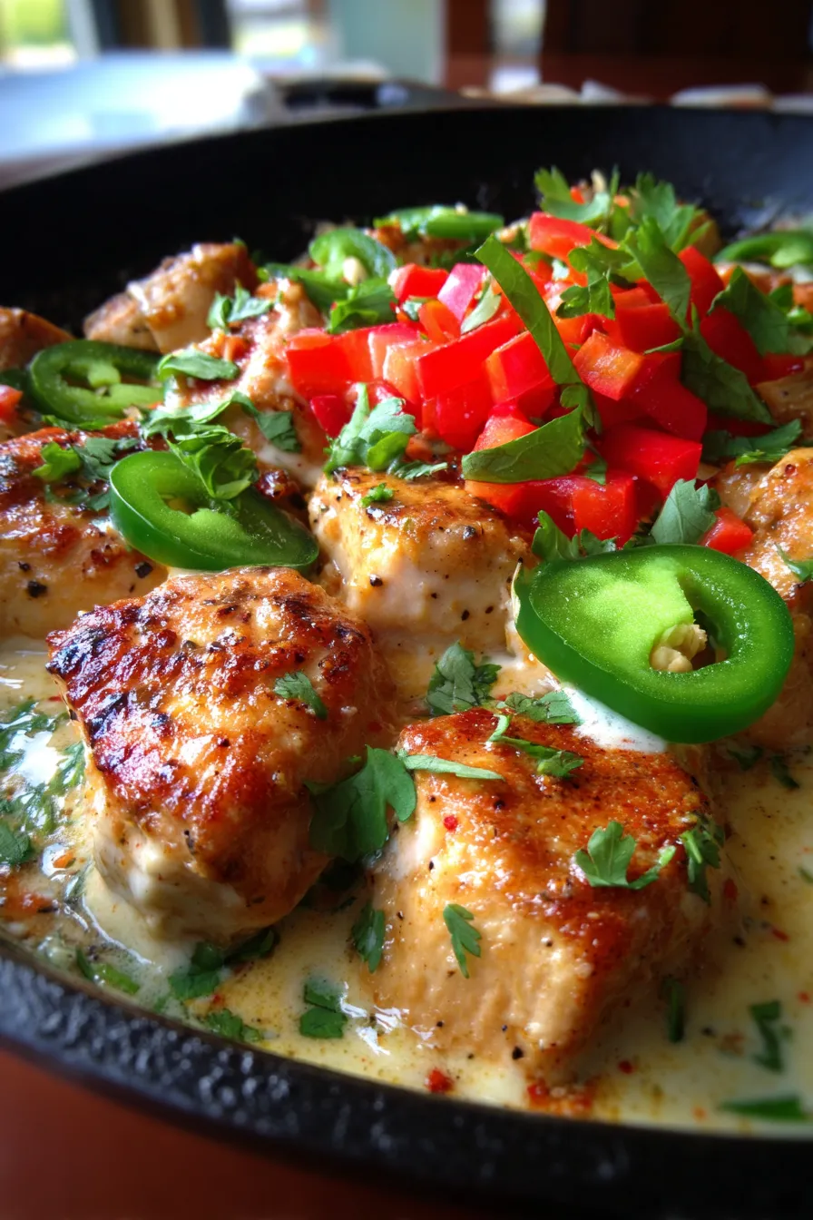 Spicy Jalapeño Chicken Skillet-ingredients-prep