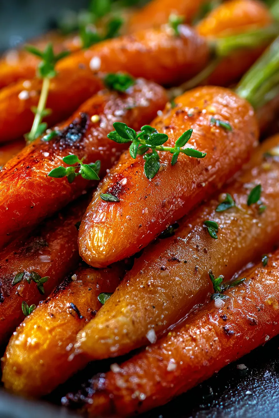 Baked Carrots with Brown Sugar-serving-platter