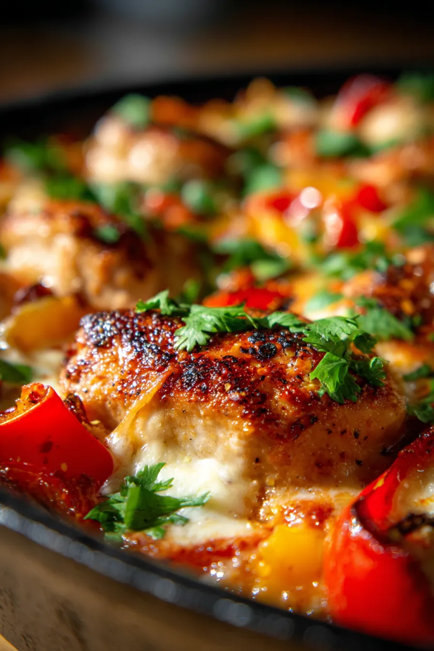 Chicken Fajita Casserole (One Pan)-ingredients-fresh-prep