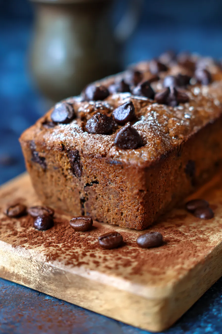 Chocolate Espresso Banana Bread-ingredients-prep