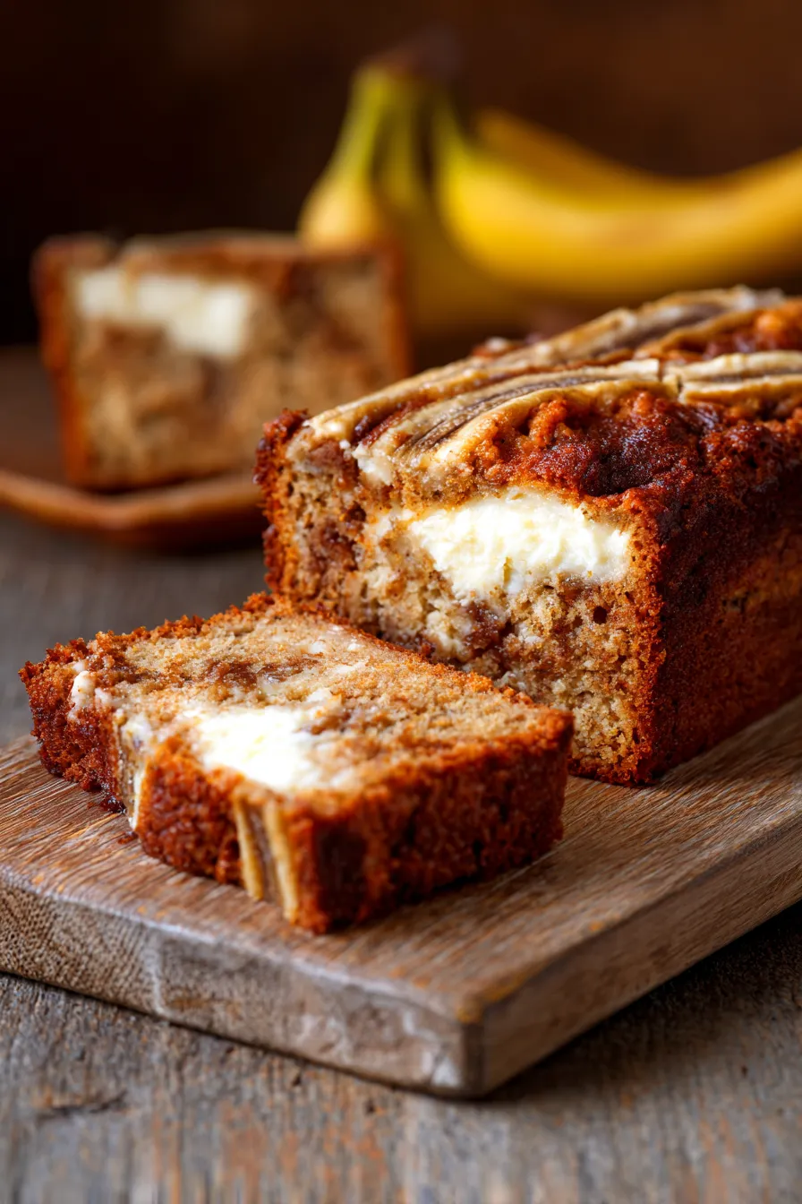 Creamy Banana Bread with Cream Cheese-ingredients-prep