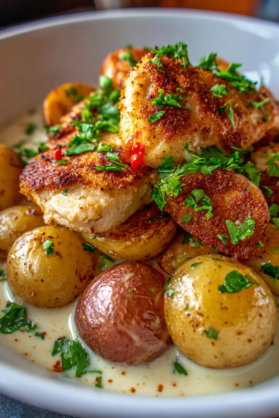 Creamy Chicken Dinner