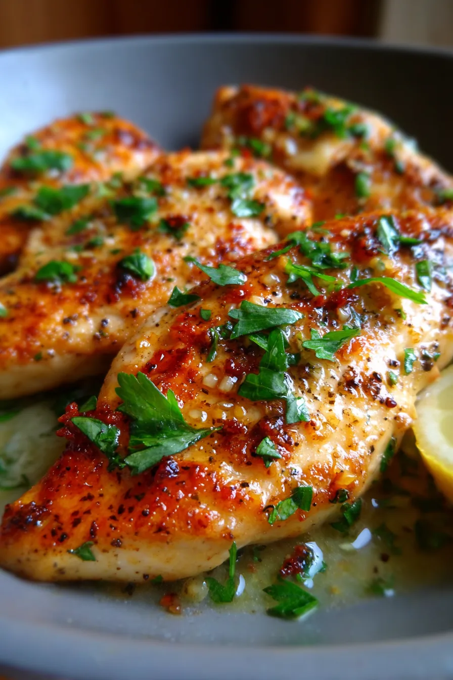 Garlic Butter Chicken-serving-suggestion