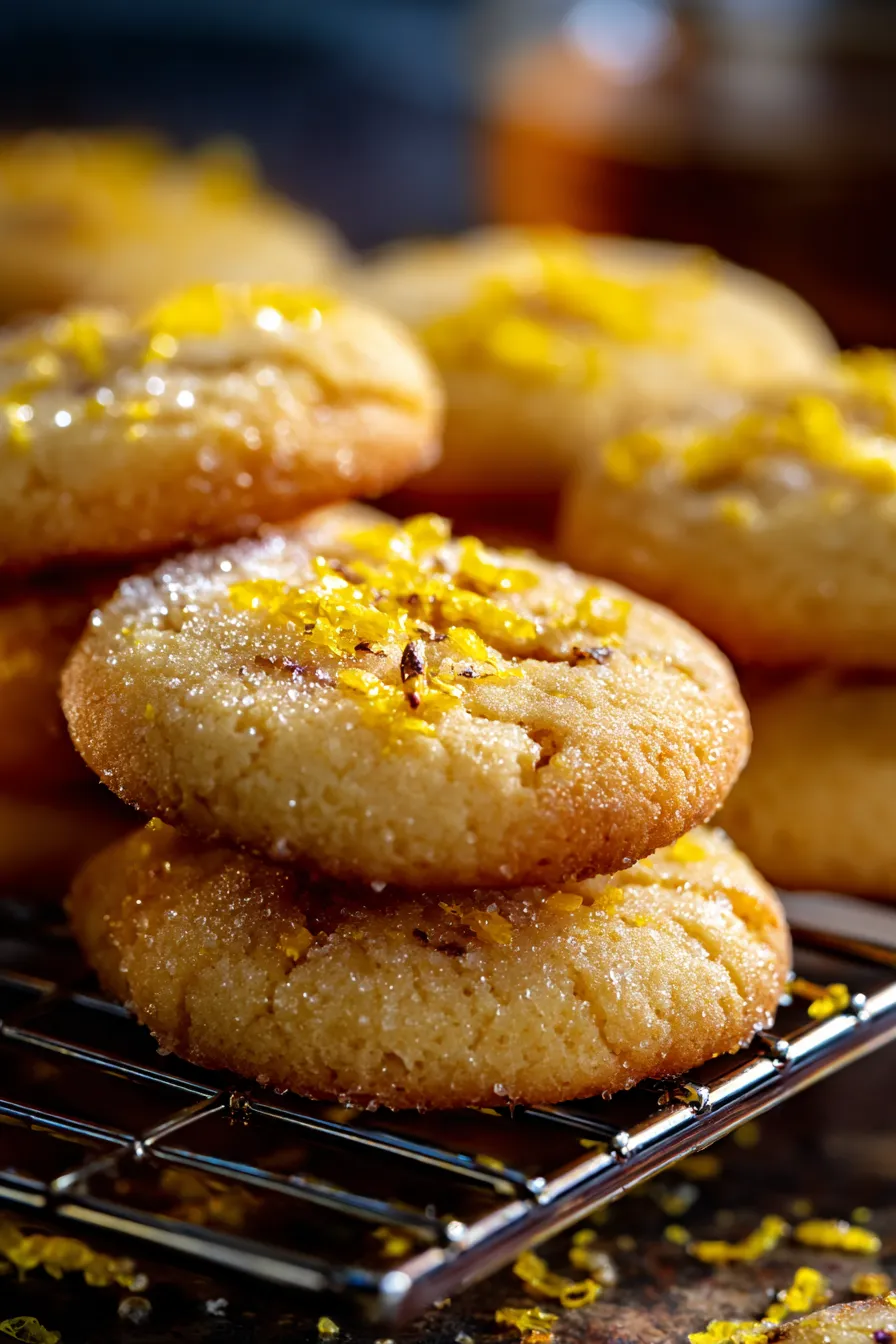 Lemon Sugar Cookie Recipe-ingredients-prep