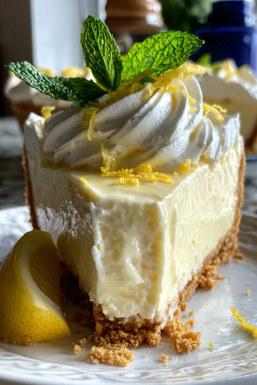 zesty lemon dessert